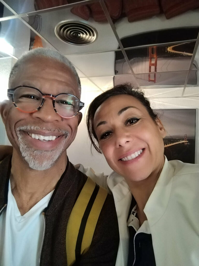 Denis Valton et Sarah Bitbol au week-end Balnéothérapie et Reconstruction à Lisses